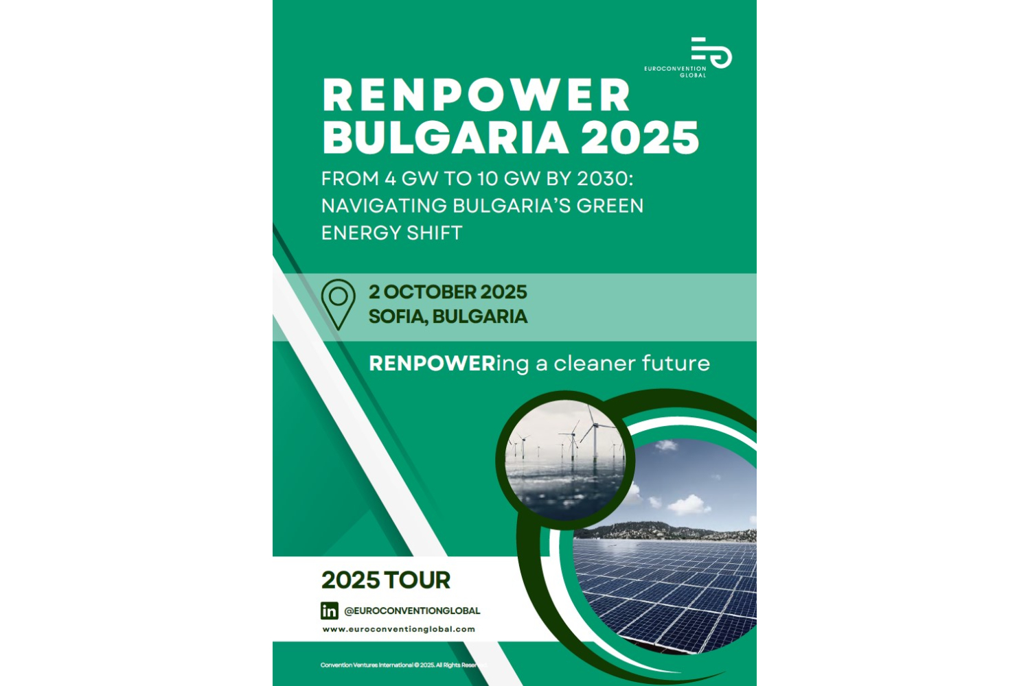 RENPOWER BULGARIA 2025 – FROM 4 GW TO 10 GW BY 2030: NAVIGATING BULGARIA’S GREEN ENERGY SHIFT